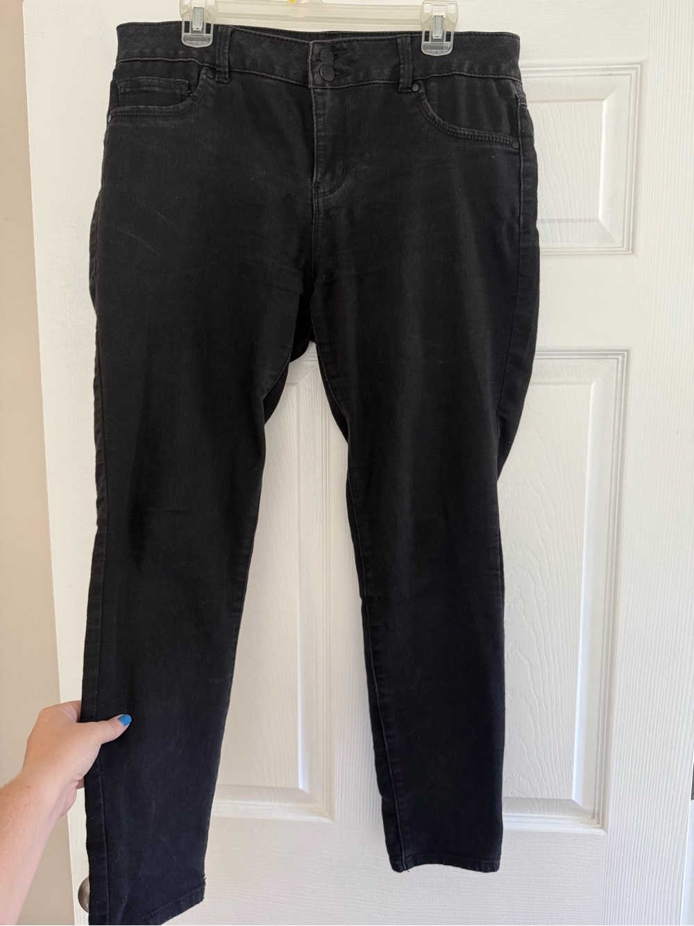 d. jeans Black High-Rise Skinny Jeans
